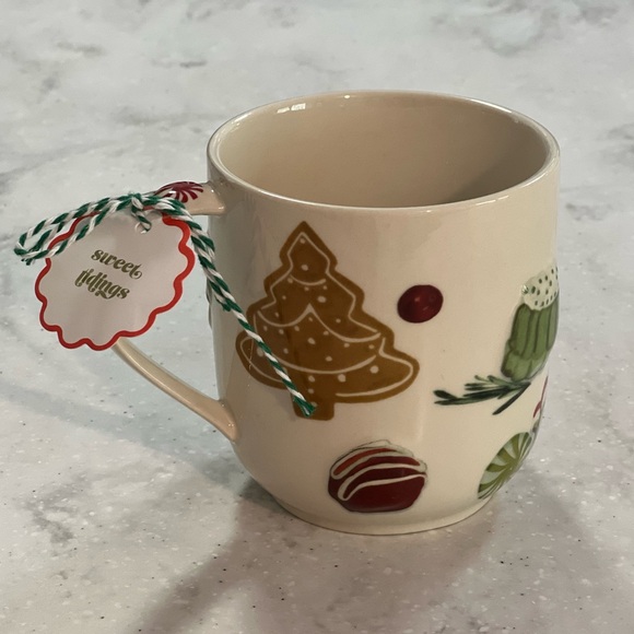 NWT Holifaye Stoneware Monogram Mug Initial N - Picture 2 of 8